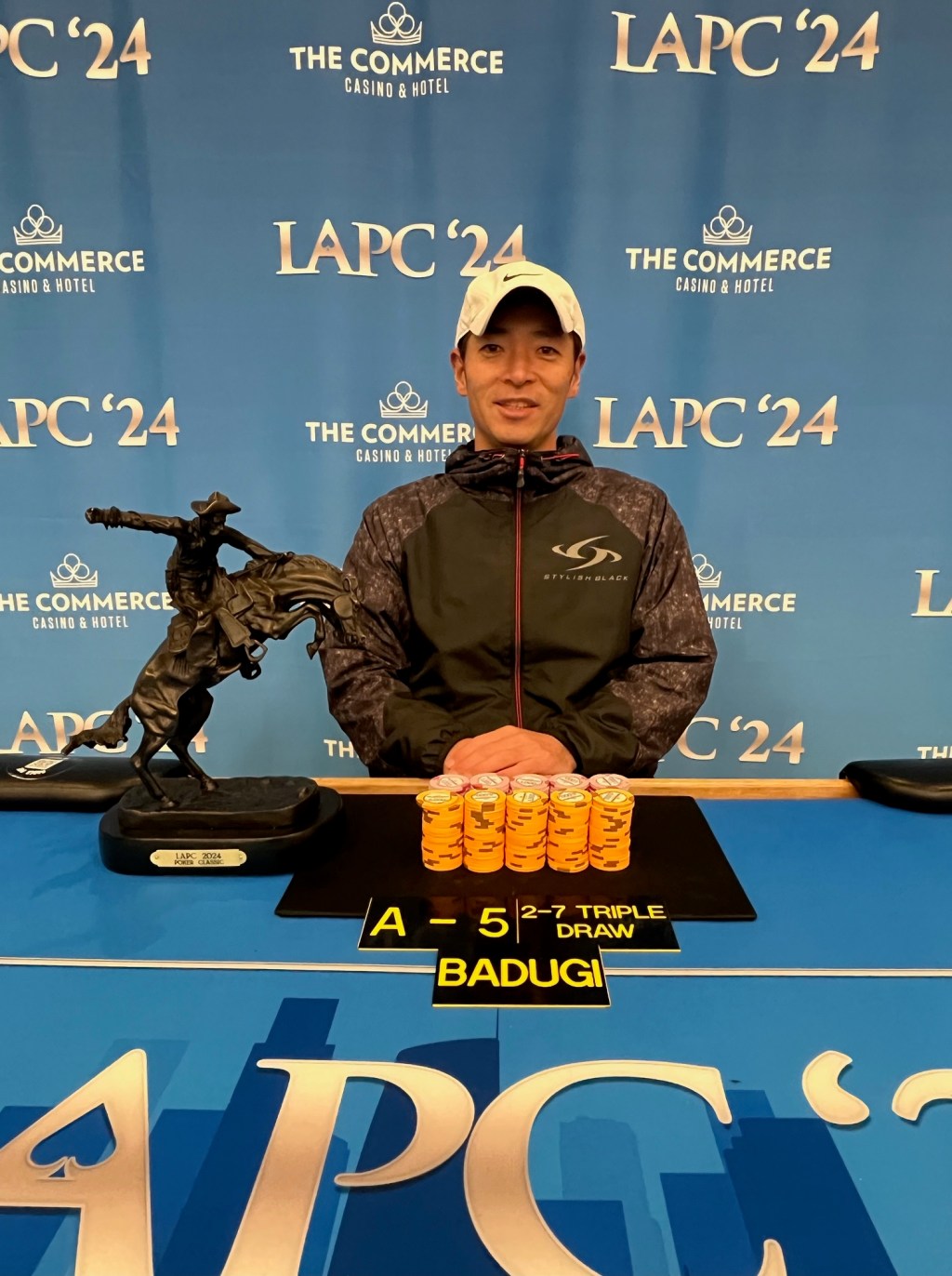 Congratulations to Yosuke Sekiya, Winner of the Triple Triple Draw&nbsp;Event