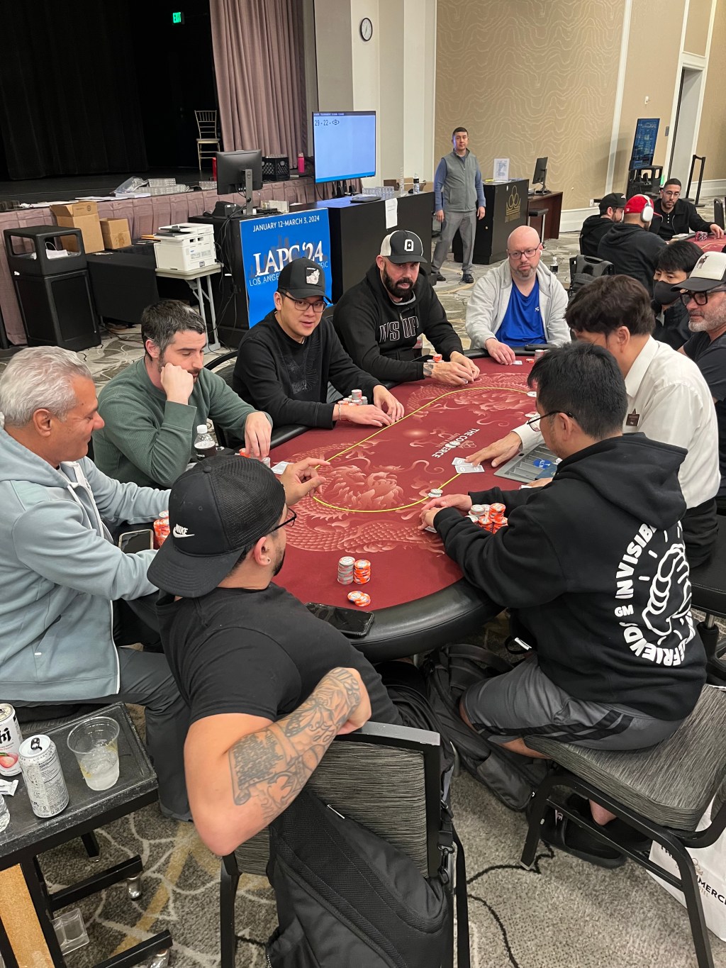 Final Table Reached in the One Day&nbsp;Event