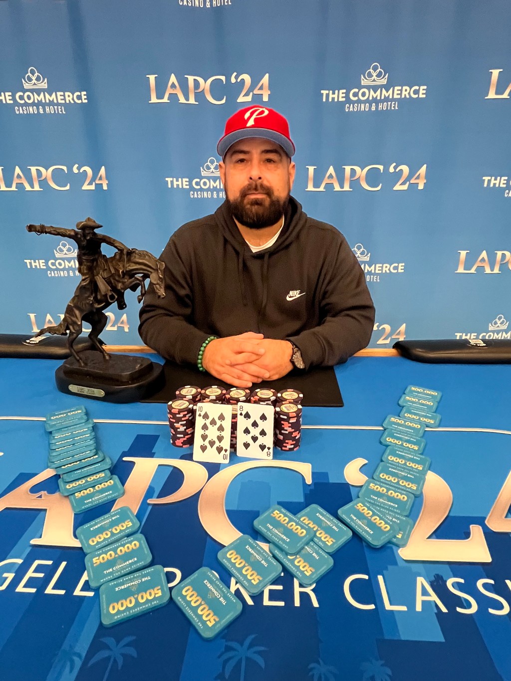 Congratulations to Ediberto Pilotin, Winner of the 40/40&nbsp;Event!
