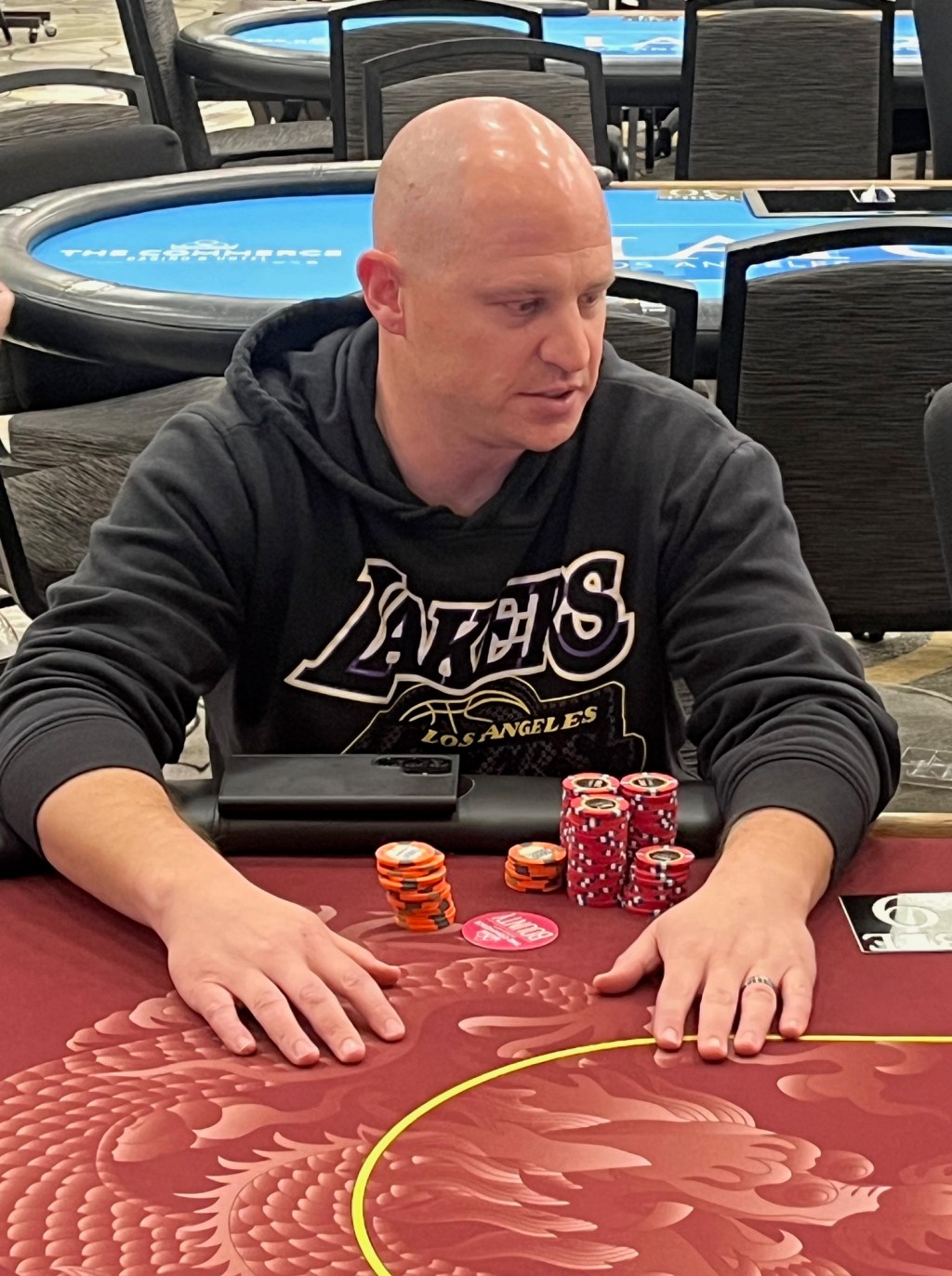 Jared Lawrence Eliminated in 3rd Place&nbsp;($16,300)