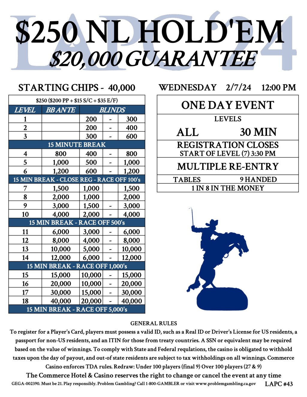 Cards in the Air: Wednesday $20,000 Guaranteed&nbsp;Event