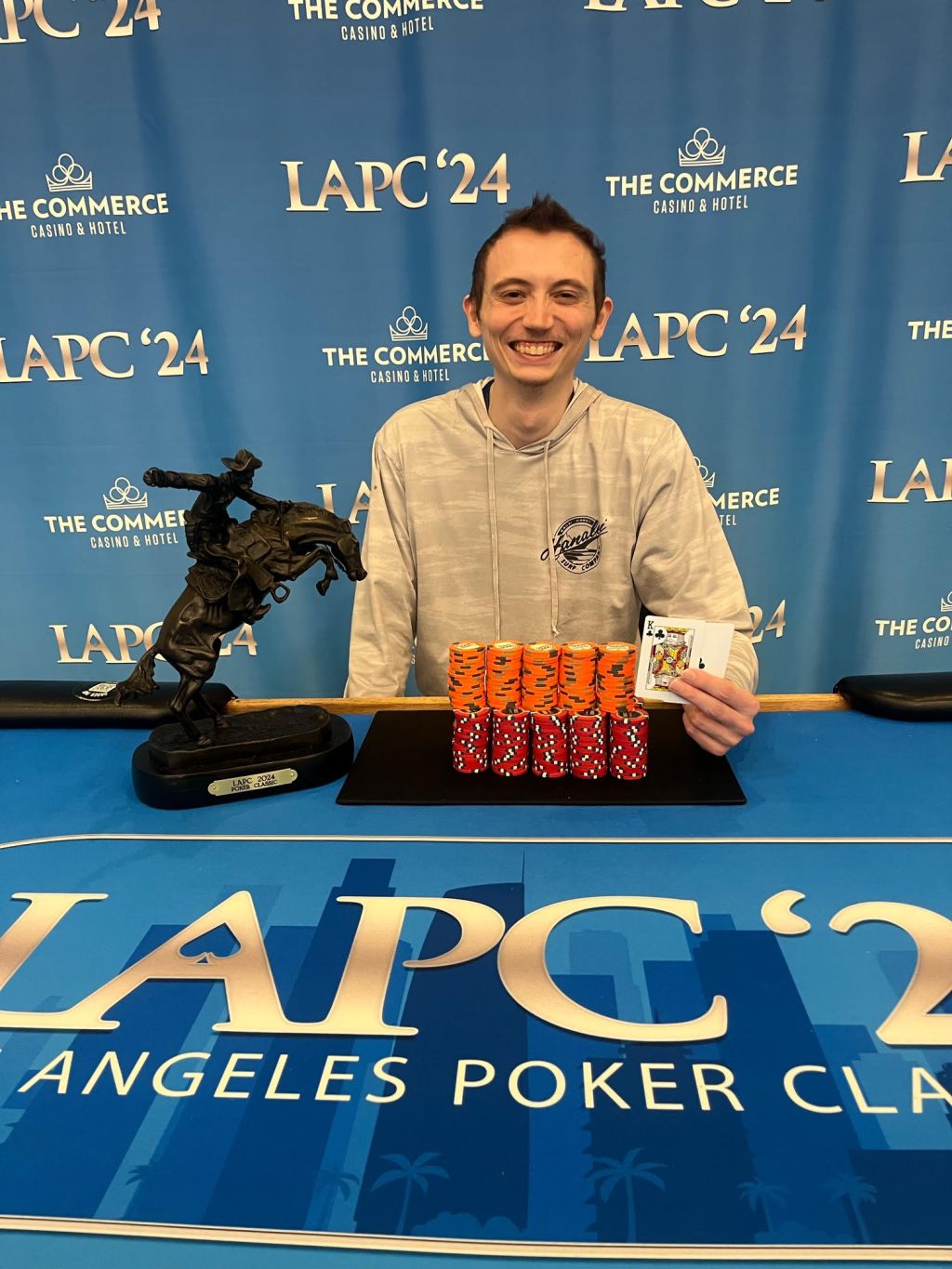 Congratulations to Wesley Haymond, Winner of the 2024 LAPC Main&nbsp;Event