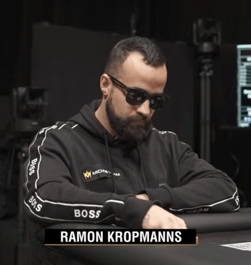 Ramon Kropmanns Eliminated in 6th Place&nbsp;($35,000)